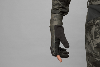 Härkila NOCTYX Camo Fleece Glove w/foldback Finger Handske