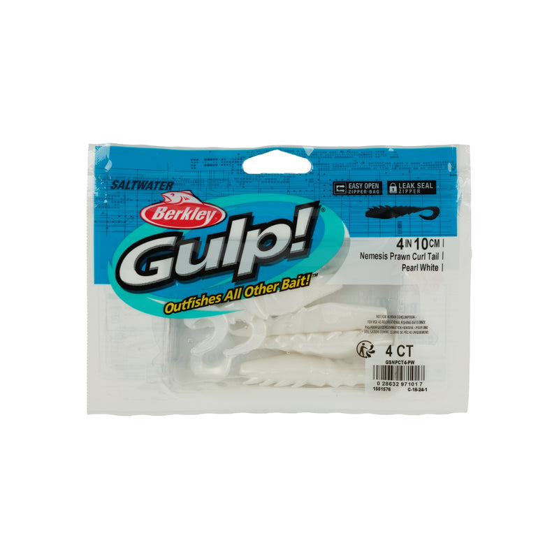 Berkley Gulp!® Saltwater Nemesis Prawn Curl Tail
