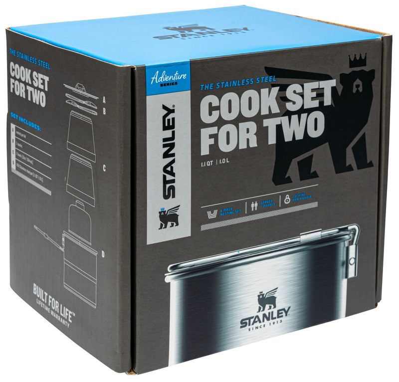 Stanley Stainless Steel Cook Set For Two 1.0L