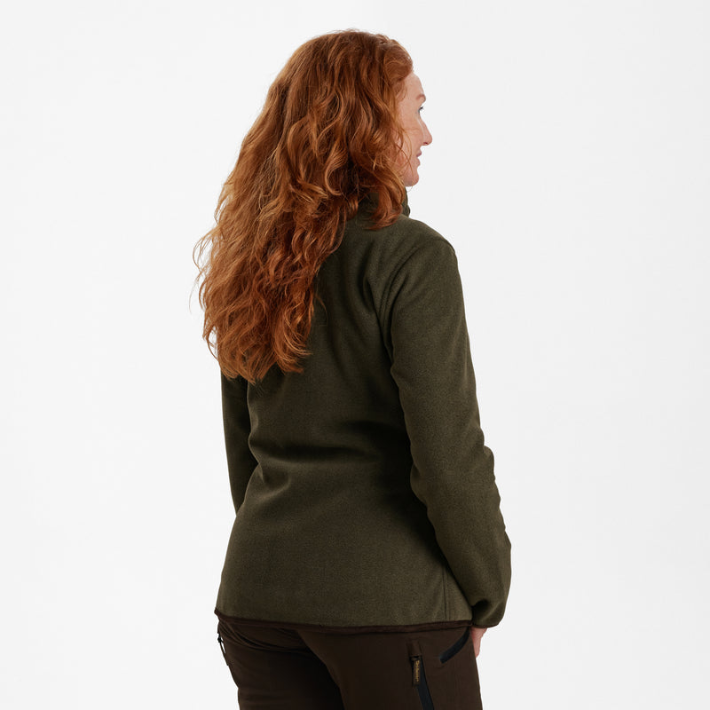 Deerhunter Lady Pam Bonded Fleecejakke - vendbar