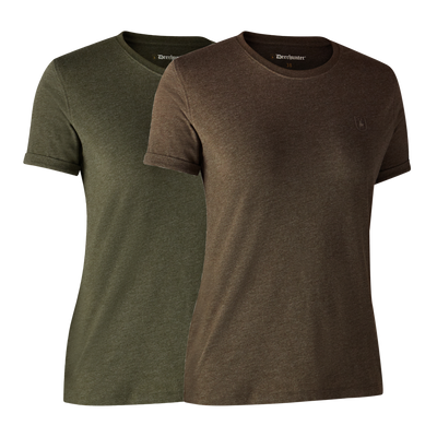 Deerhunter Ladies Basis 2-pak T-shirt