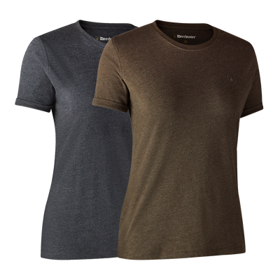 Deerhunter Ladies Basis 2-pak T-shirt