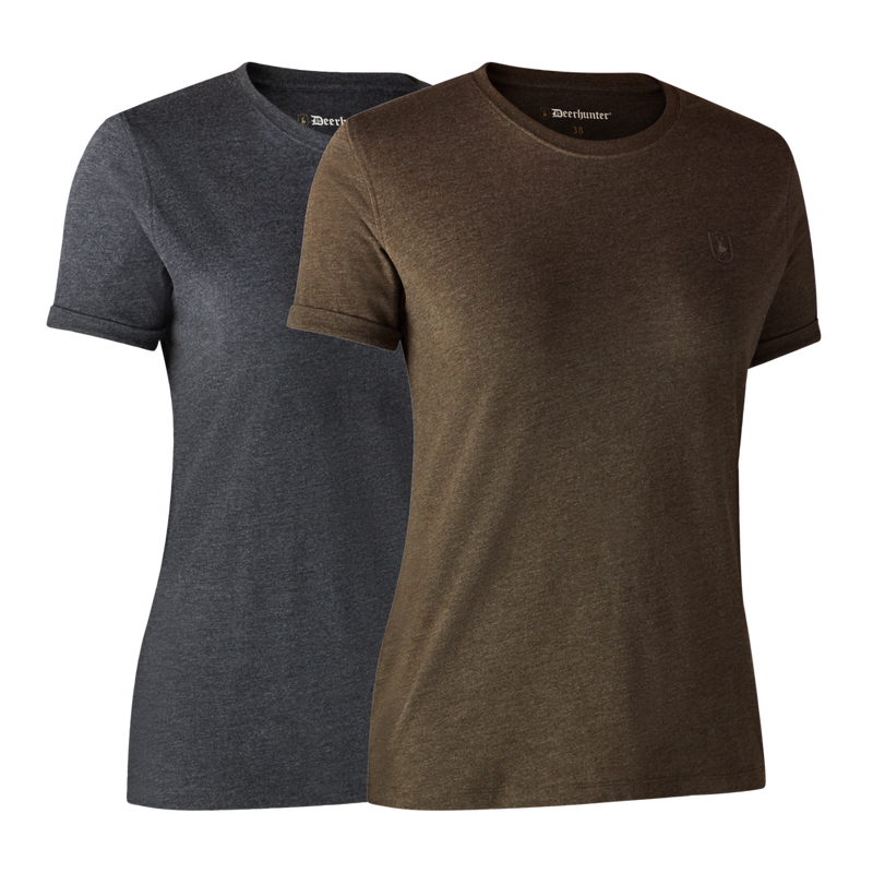 Deerhunter Ladies Basis 2-pak T-shirt