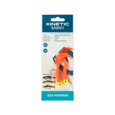 Kinetic Sabiki Loaded Twister UV