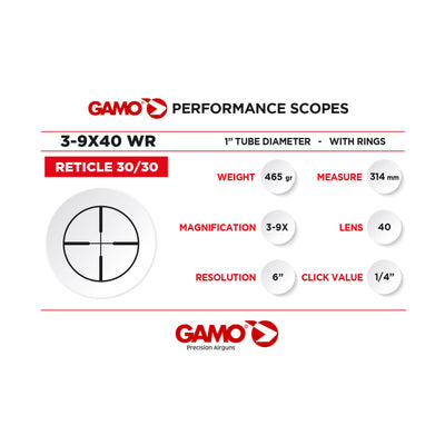 Gamo 3-9x40 WR sigtekikkert