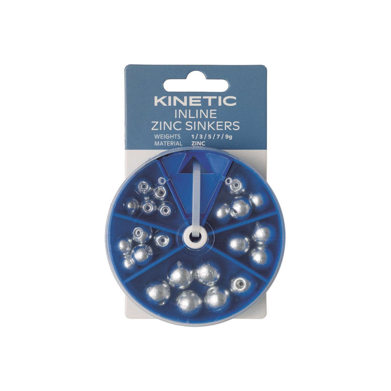 Kinetic Inline Zinc Sinkers Assortment hagl