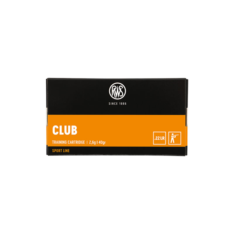 RWS Club - 22LR 40gr. salonpatroner