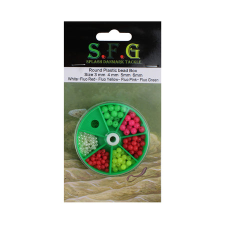 SFG Perlesortiment i karrusel Mix perler