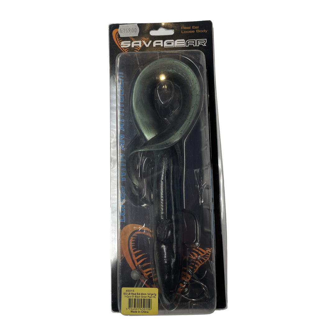 savage gear real eel 40cm Køb Savagear Real Eel 40cm 147g+7g