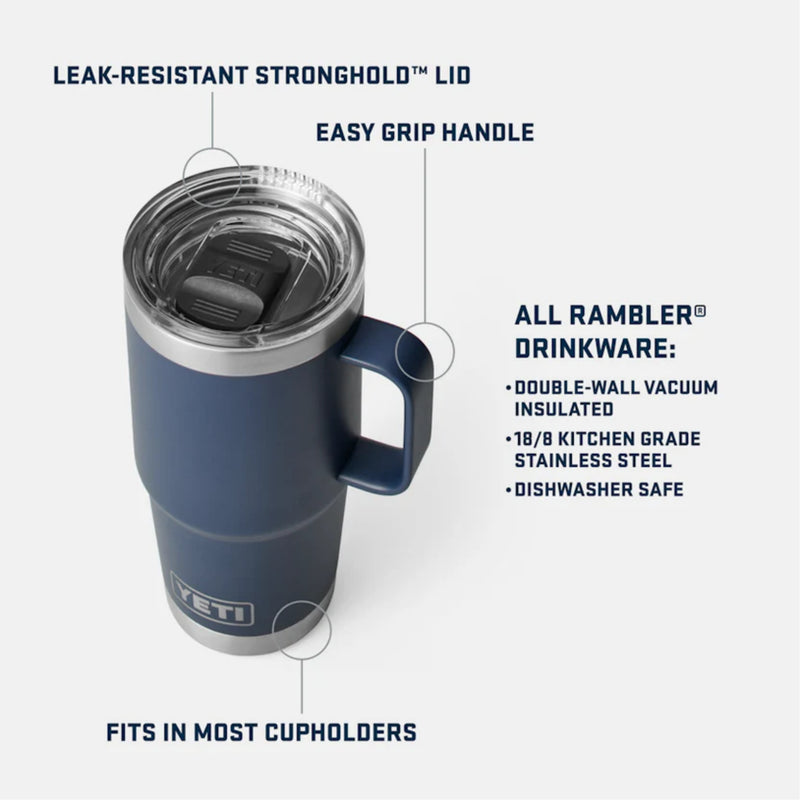 Yeti Rambler 20 Oz Travel Mug (591 ml)