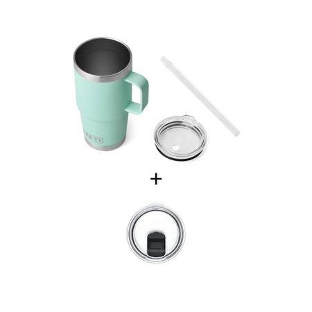 Yeti Rambler 42oz  Straw Mug (1242 ml) + magslider låg