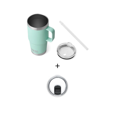 Yeti Rambler 25 Oz Straw Mug (739 ml) + magslider låg