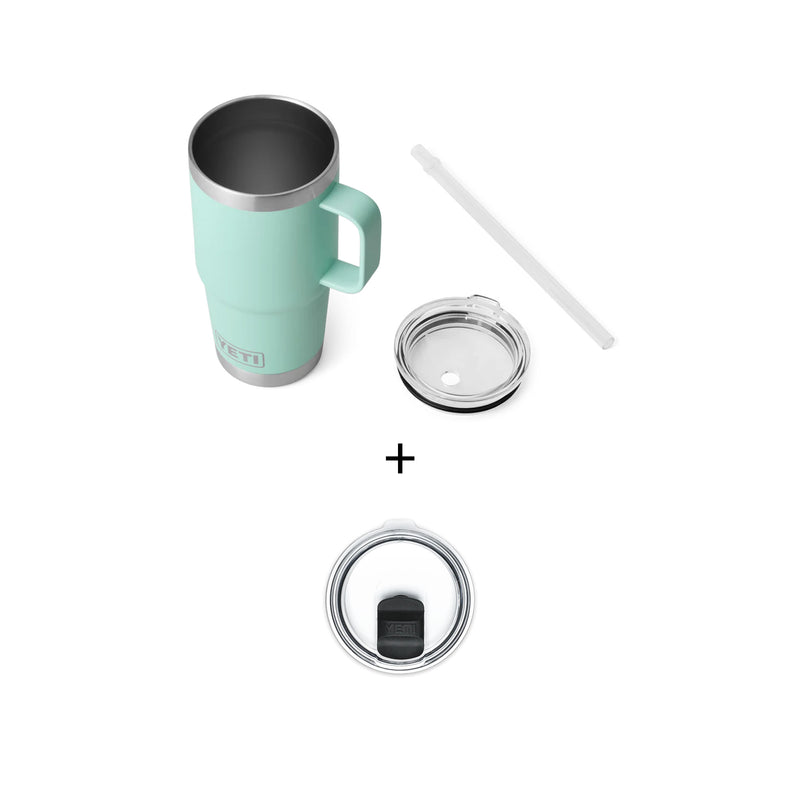 Yeti Rambler 25 Oz Straw Mug (739 ml) + magslider låg