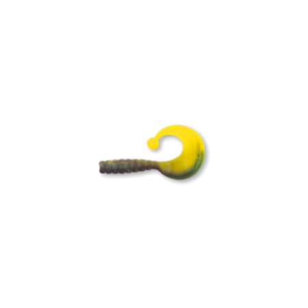 0,4g 3,5cm Yellow/black Magic Trout Curly bait
