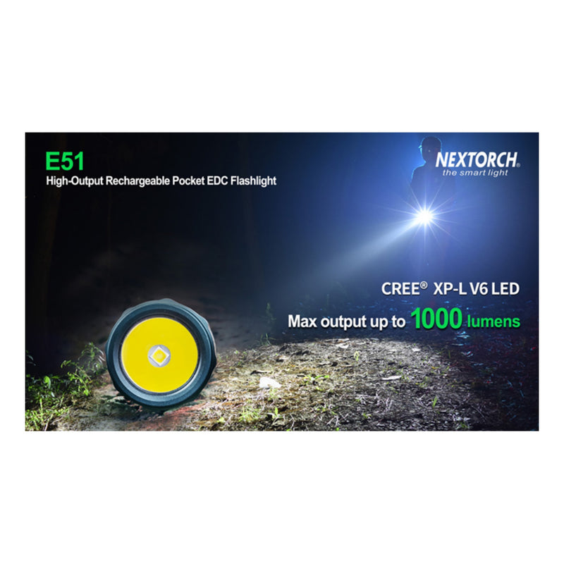 Nextorch E51 lygte