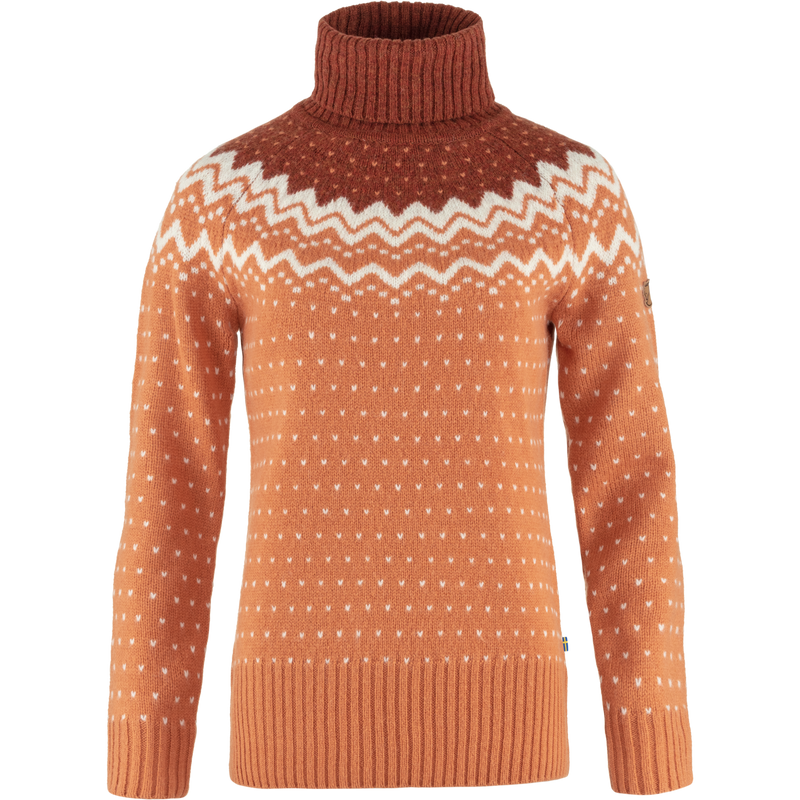 Fjällräven Övik Knit Roller Neck striksweater W