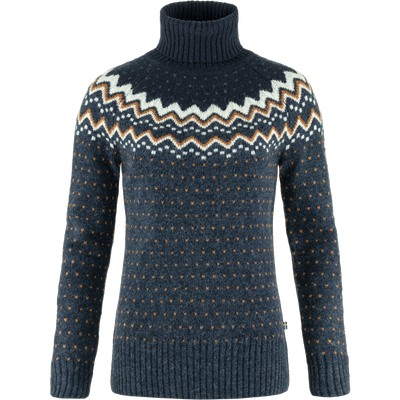 Fjällräven Övik Knit Roller Neck striksweater W