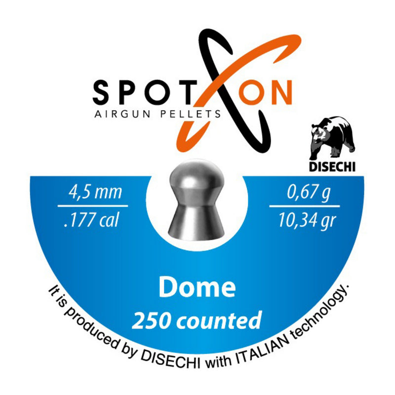 SpotOn Dome 4,5 mm hagl til luftgevær